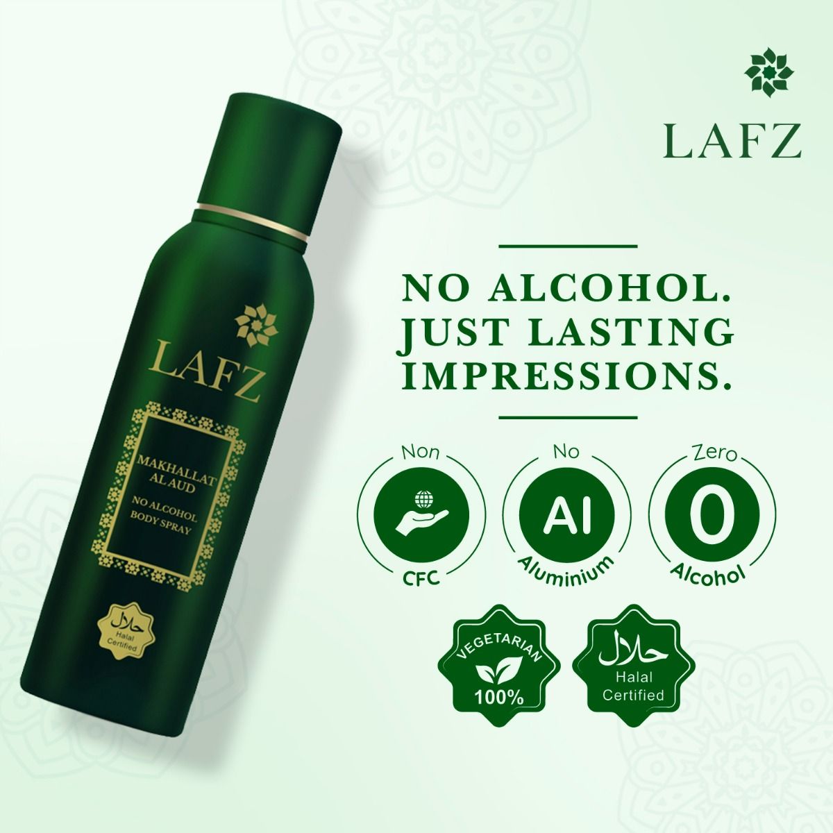 Lafz Men's  Makhallat Al Aud Body Spray