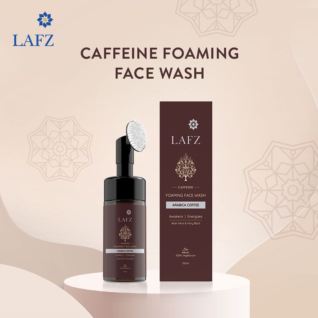 Lafz Caffeine Foaming Face Wash