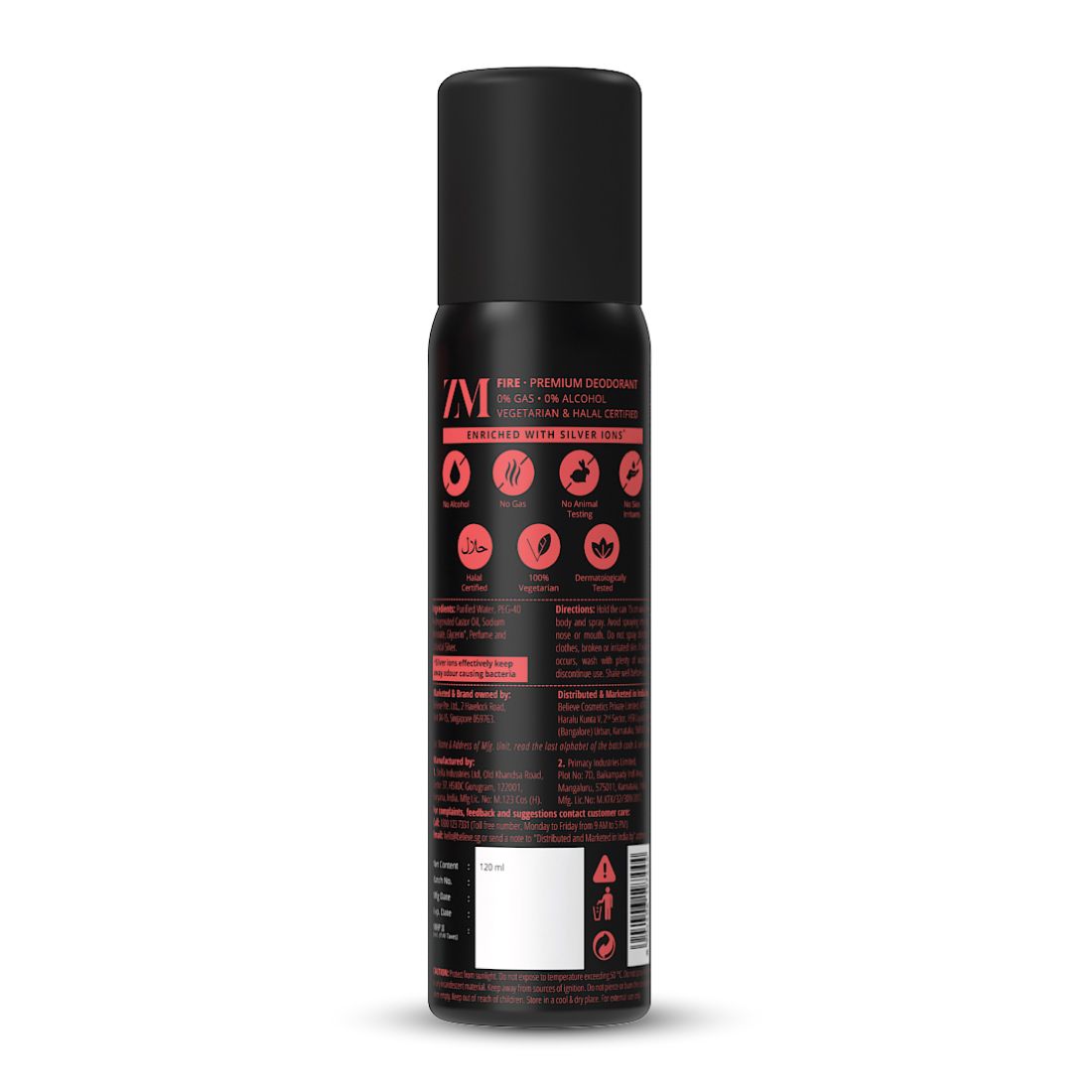 Zayn & Myza Fire Men's Body Spray