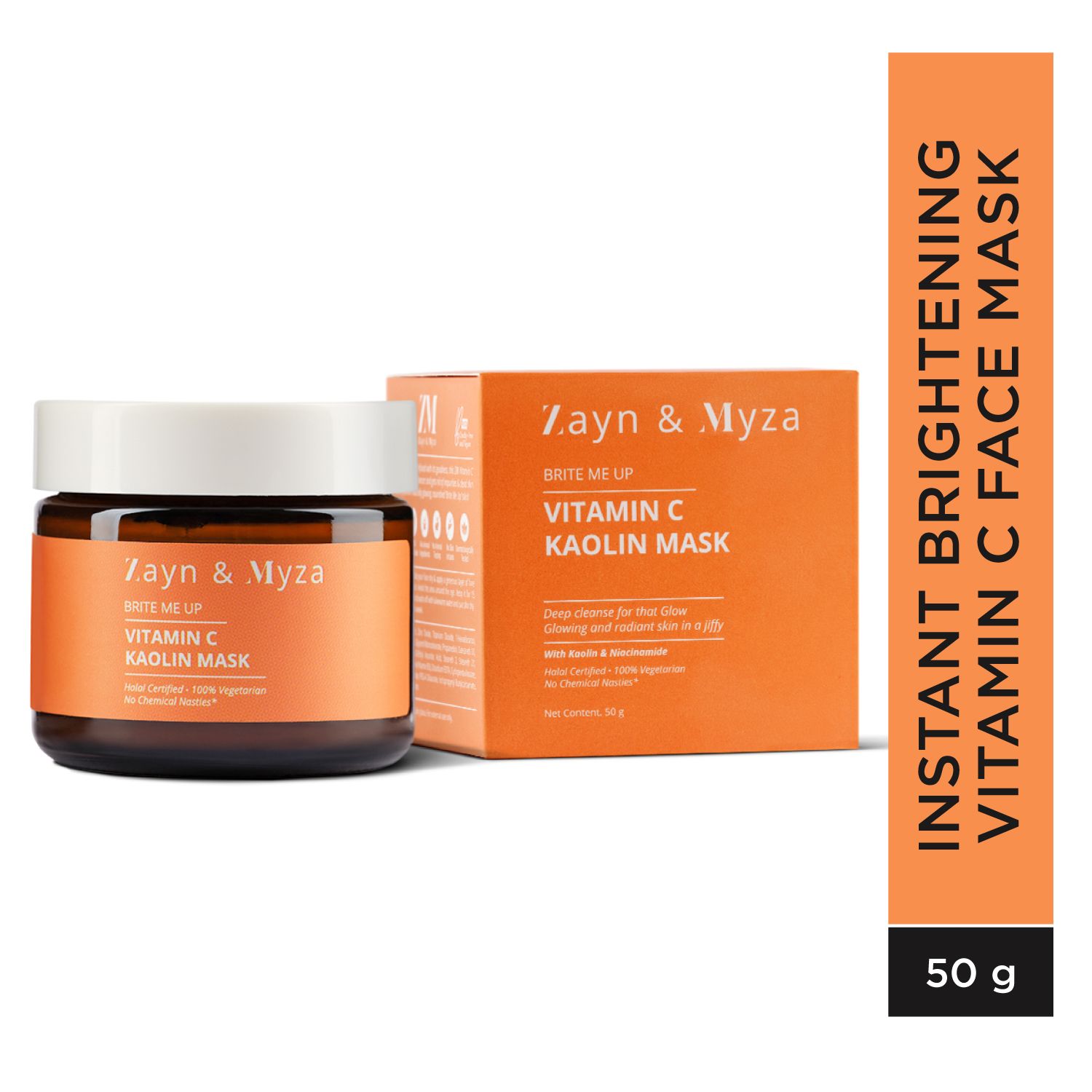 Zayn & Myza Vitamin C Kaolin Face Mask (50g)